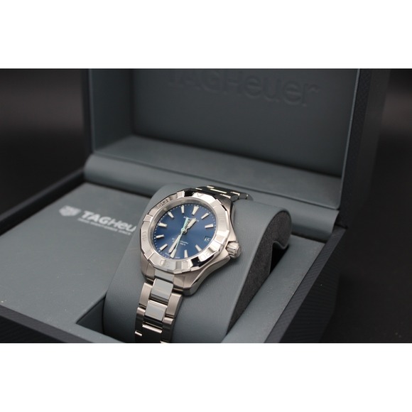 Tag Heuer Other - TAG Heuer Aquaracer Professional 200 Solargraph 34mm Blue Dial Titanium WBP1311